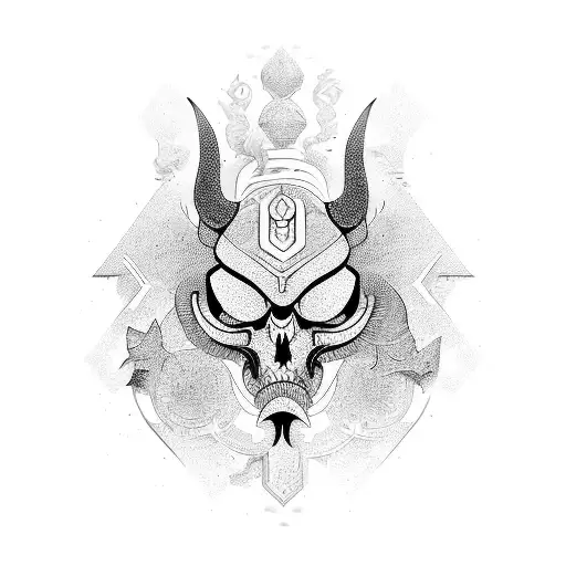 Dark Ornamental Abstrato