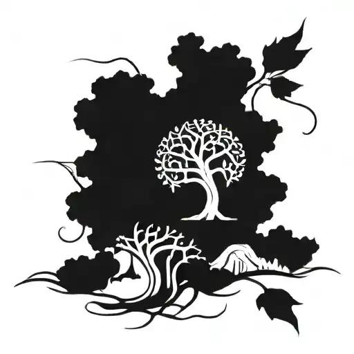 The World Tree Norse Knotwork