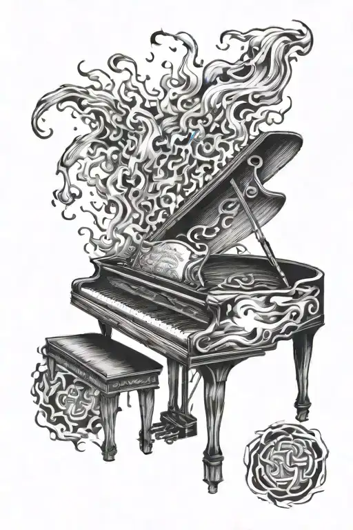 Piano On Fire