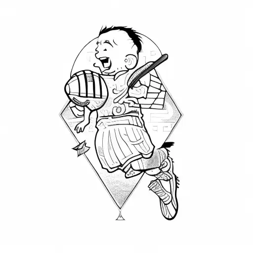 Child Dreams Of Playing Football