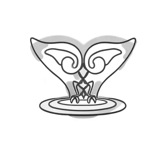 A Dragonfly On A Plate