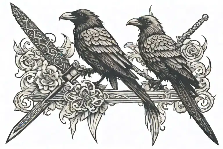 Crows And Sword