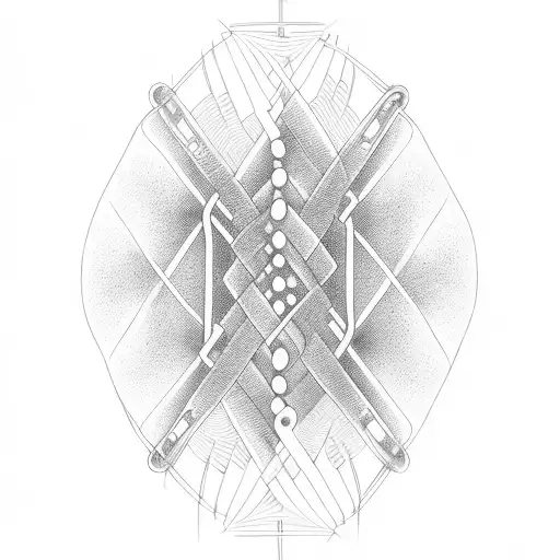 Dna Strand With Names