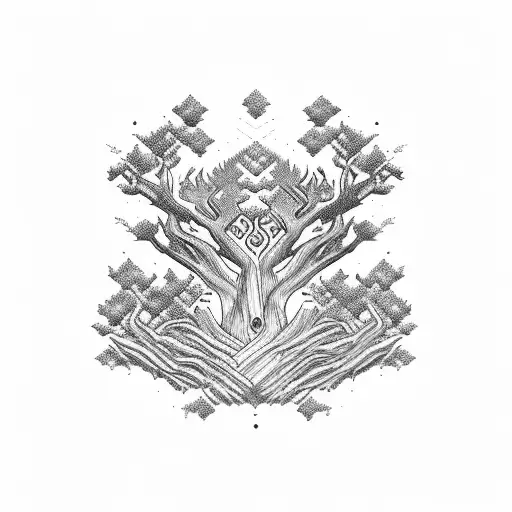 Forest With Ornament