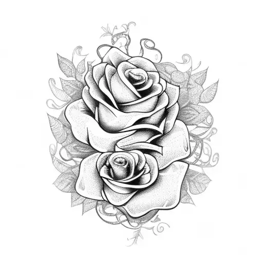 A Heart-shaped Bouquet Of Flowers With A Snake Wrapping Around It