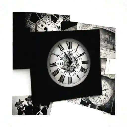Your Photos In My Room And The Ticking Of The Clock