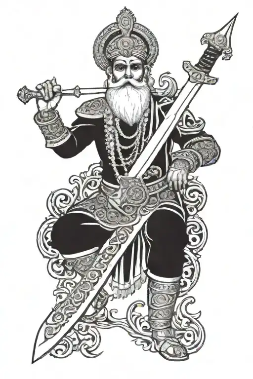 Maha Raja Ranjit Singh Ji Sword
