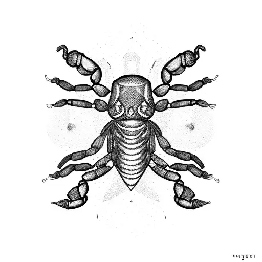 Scorpion Shaped Like A J