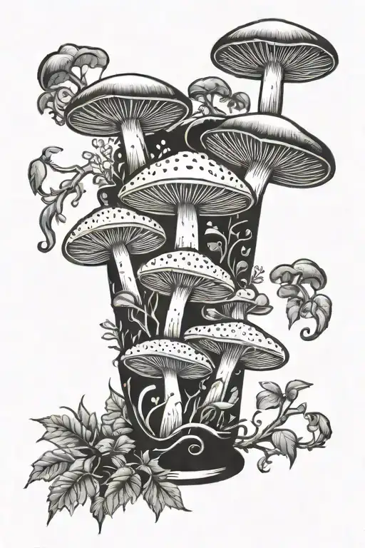 Mushrooms Forest Beer