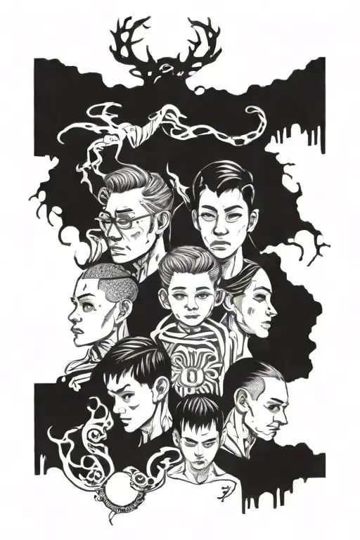 4 Brothers And Parents And Wife