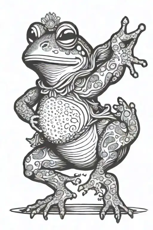 Dancing Queen Frog