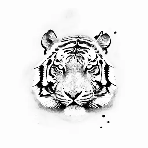 Tiger With A Snailshaped Body