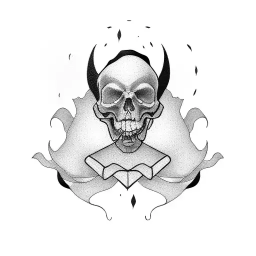 Grim Reaper Pin Up Girl