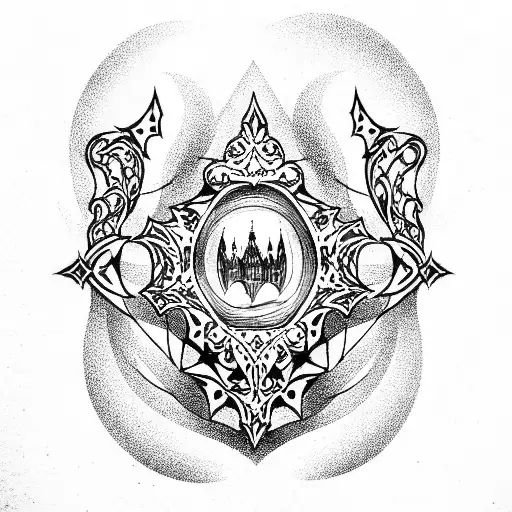 Stephan's Dom Gothic Style Fat Lines