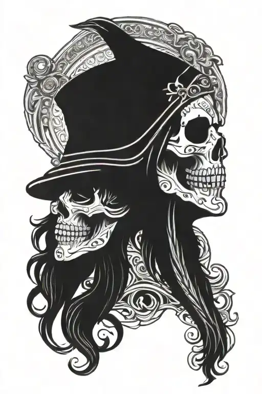 Military Santa De Muerte