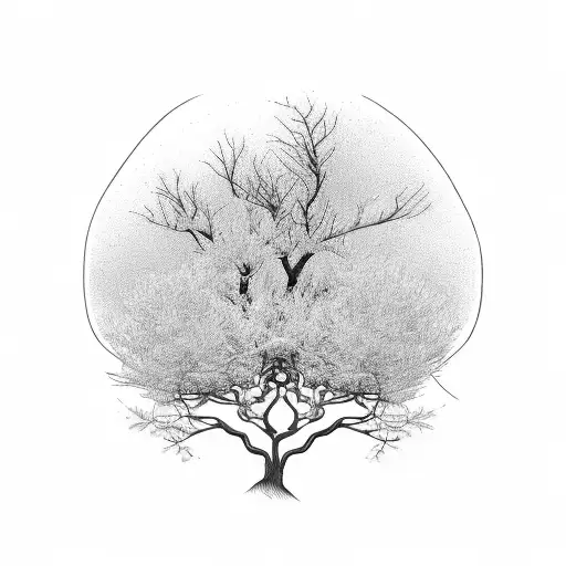 Tree With 3 Branches