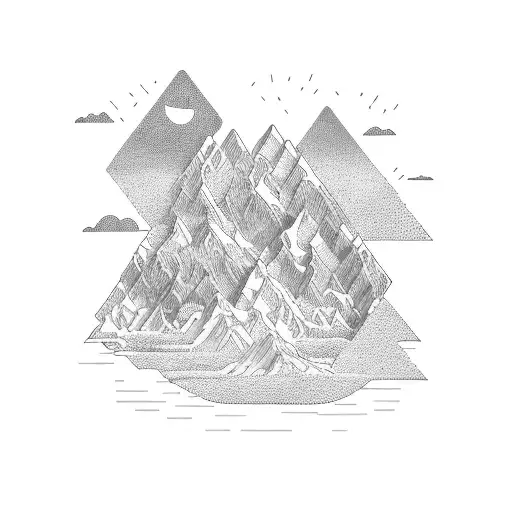 Combine Elements Of Different Landscapes From Around The World Into A Surreal Collage