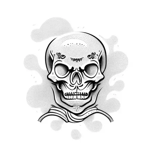 Skeleton Hanged On Shower Set