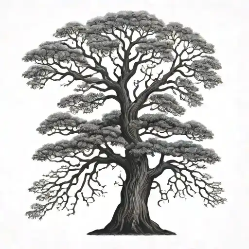 Ancient Tall Tree