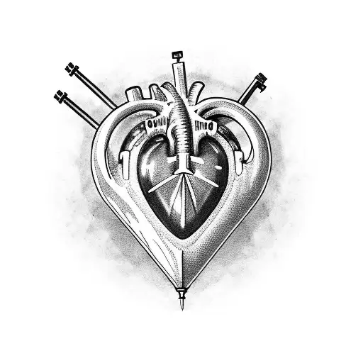 Heart With Car Gear