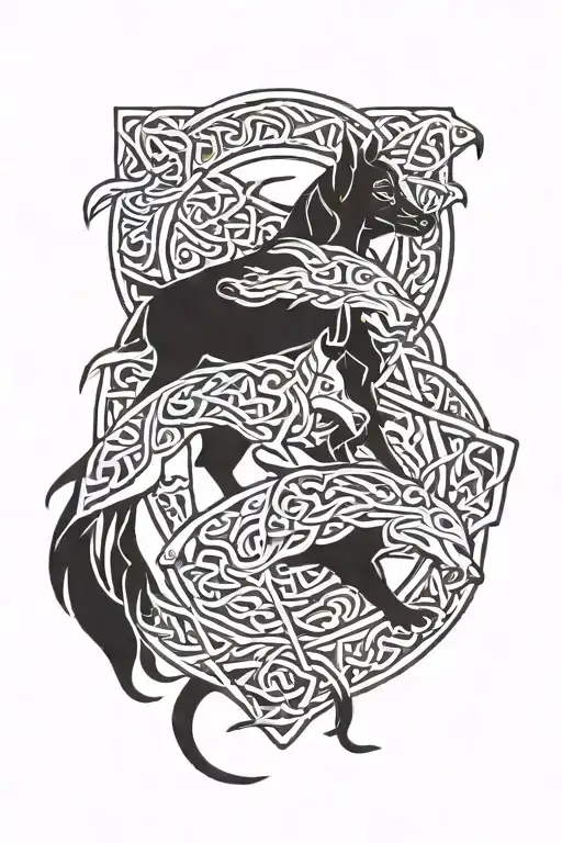 Celtic Hounds Symbol