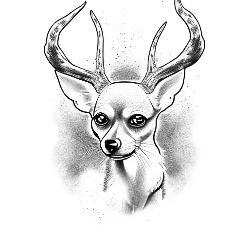 Chihuahua Deer Face