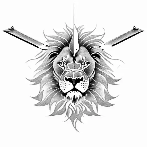 Sword Lion Flower Time