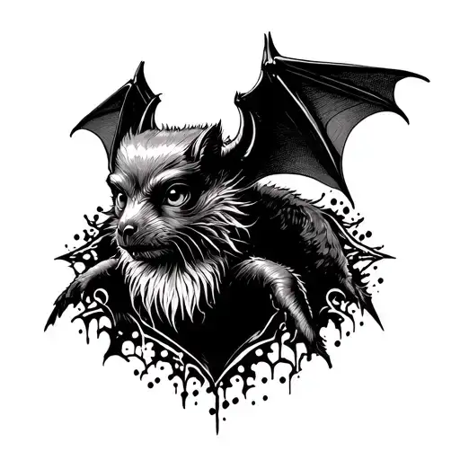 Acoustic Intelligence Sign In The Form Of A Bat