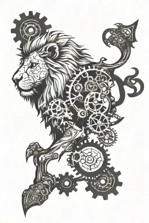 Lion Cogs Time