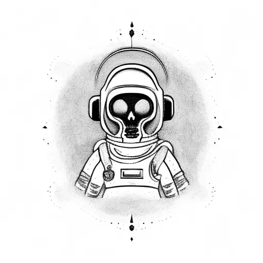 Mexican Skull Astronaut Princess