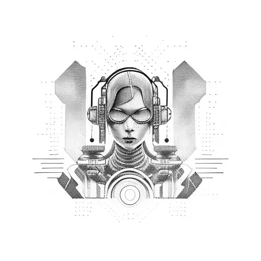 Cyberpunk Line Design