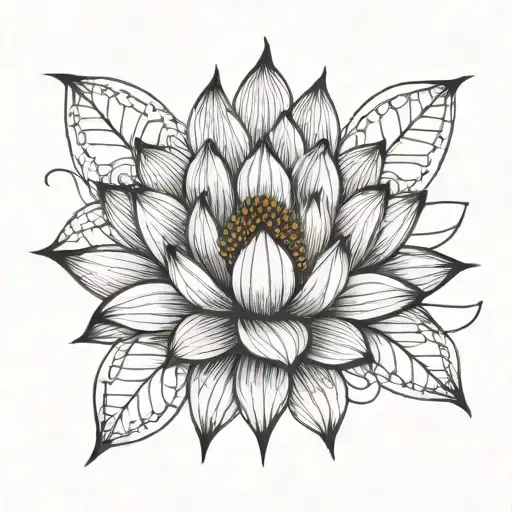 Cyberpunk Lotus Flower