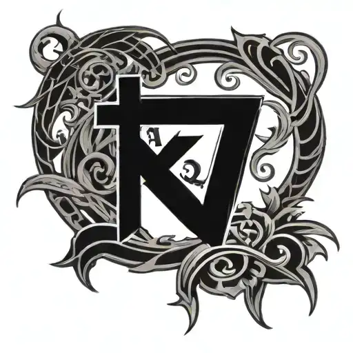 The Letter Alpha And Omega