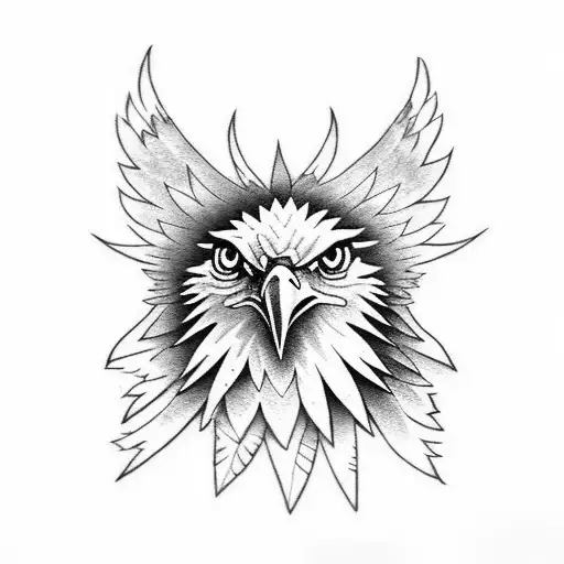 Eagle With Headdress