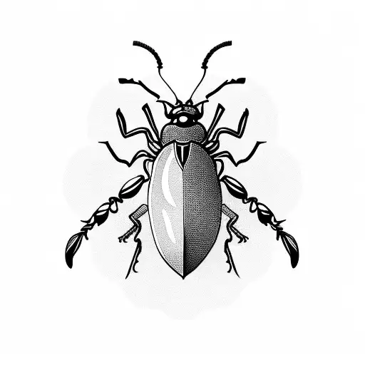 Floral Insect Ancient Greece