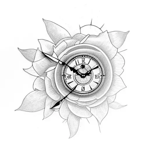 Daisy Rose Clock