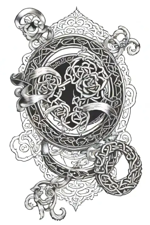 Lord Of The Intertwined Rings Card And