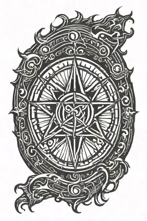 Supernatural Tv Show Anti Possession Symbol