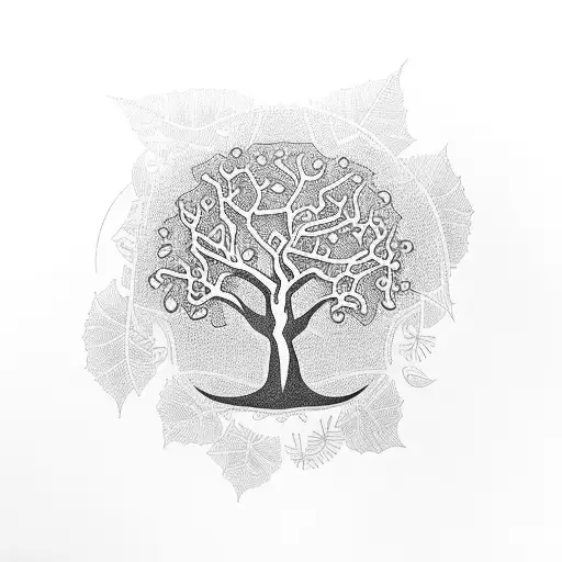 A Money Tree With Musical Notes As Leaves