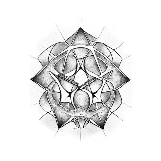 Back Tattoo With A Breaking Bad Theme