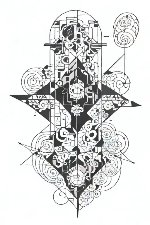 Abstract Representation Of Emotions Associated With Depression