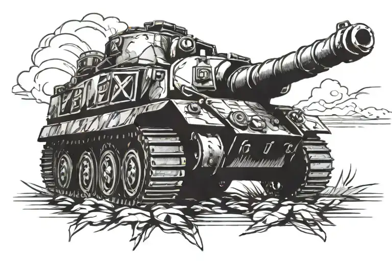 Military Panzer Sausage