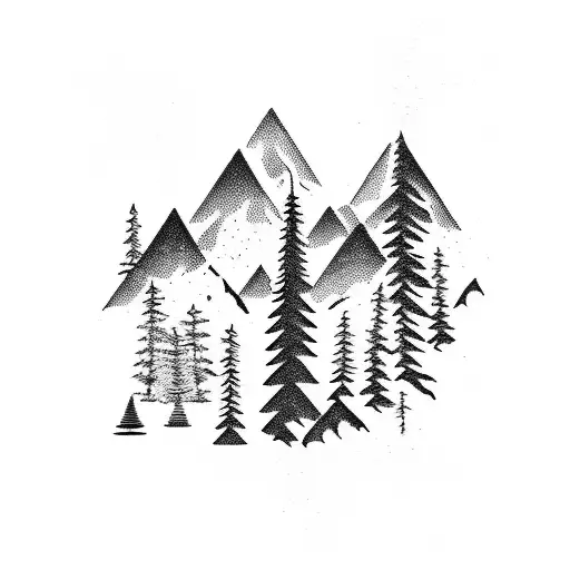 Mountain River Valley