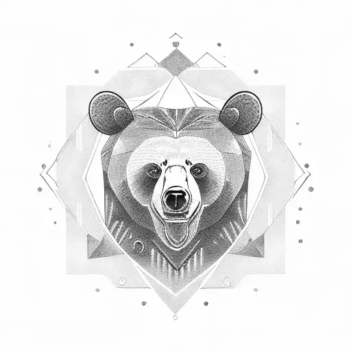 Bear And Cryptocurrency With Berachain Inscription