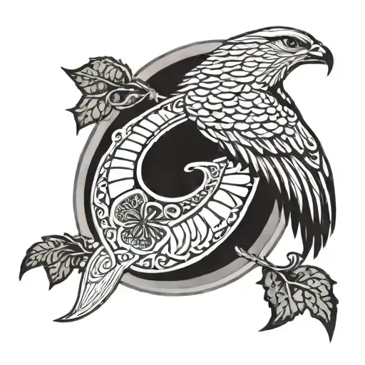 Irish Harp Polish Falcon