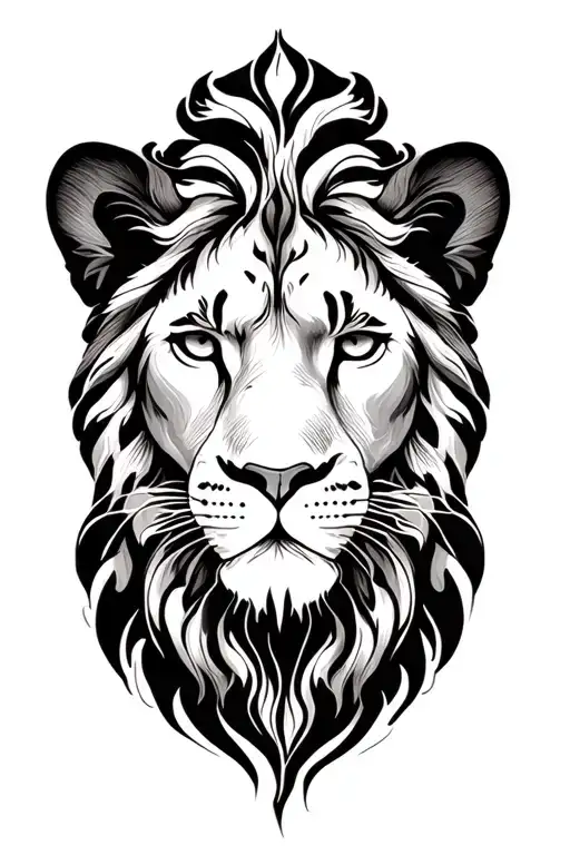 Leo Star Sign Minimalist