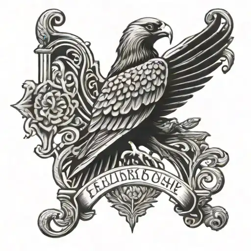 Polish Falcon Irish Harp