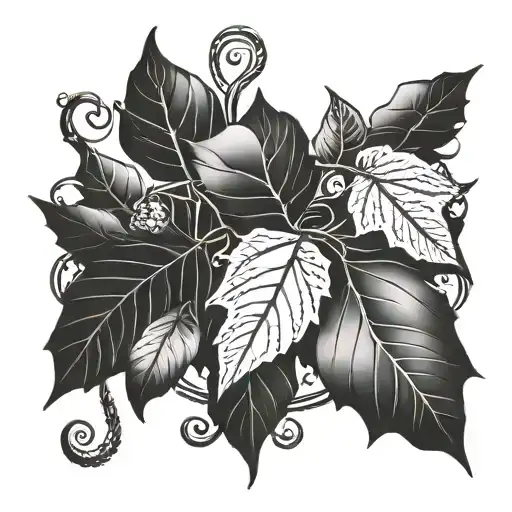 Leaves On A Vine Wrapping