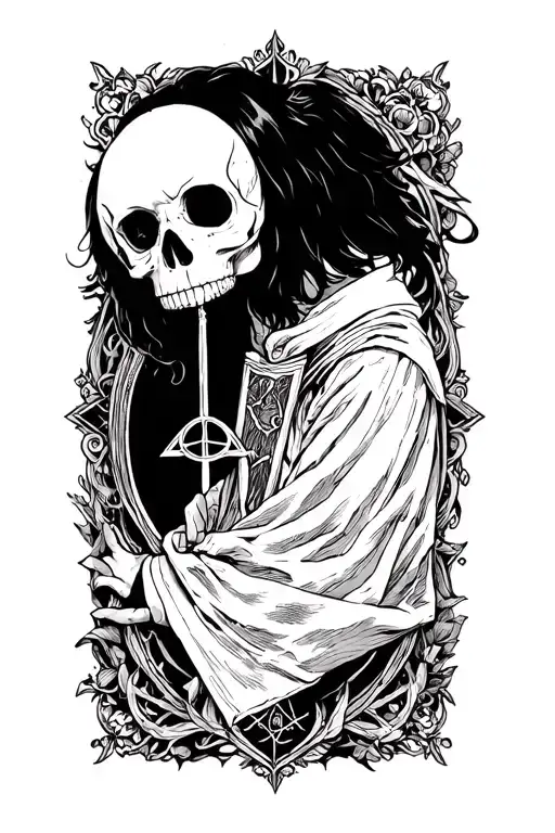 Manga With Theme Harry Pothter Deathly Hallows