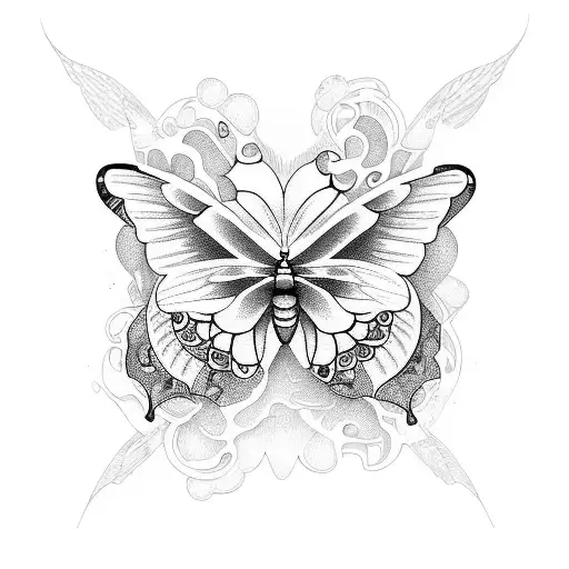 Bible Verse Wit Butterflies